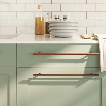 vidaXL Nábytkové úchytky 10 ks 320 mm nerezová ocel [3203713] Barva: Bronzová