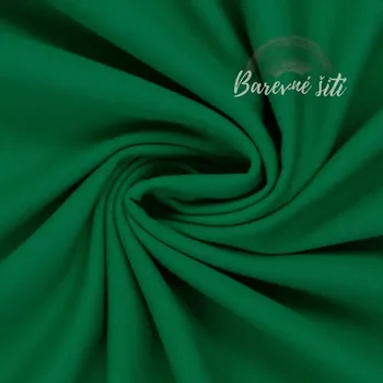 Bavlněný úplet Zelená 365 *NEW* (E) (Kvalitní úplet z Německa)