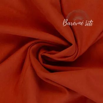 Nepočesaná teplákovina Terracotta 712 *NEW* (E) (Kvalitní teplákoviny z Německa)