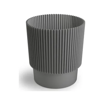 Zahrada Plastový obal na květiny Elsa 150, tmavý popel