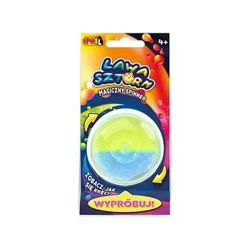 Magiczny spinner Lawa Sztorm niebiesko-żółty