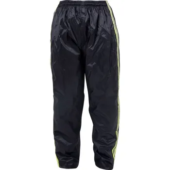 Moto kalhoty W-TEC Pláštěnkové moto kalhoty Rainy černo-žlutá - 4XL