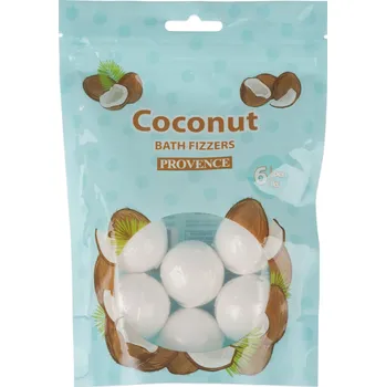 bomba do koupele 6x šumivá bomba do koupele 20g KOKOS