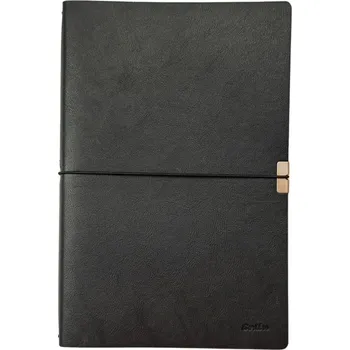 Zápisník Scrikss Toledo Premium Black A5 černý zápisník