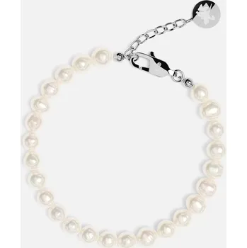 Náramek NÁRAMEK ZURI PEARLS, stříbrná - 17+2 cm