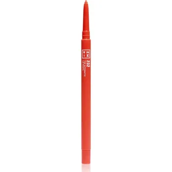 Tužka na rty 3INA The Automatic Lip Pencil konturovací tužka na rty odstín 232 Hot coral 0.35 g