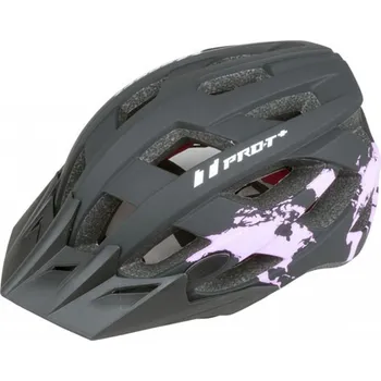 Cyklistická přilba Helma PRO-T Soria In Mold Black/Pink Matt Varianta: M