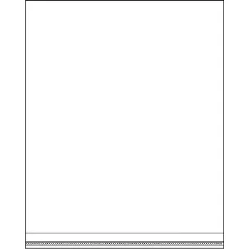 PP sáček s lepicí klopou 45x55 cm, barva transparent