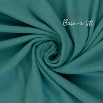 Bavlněný úplet Teplá máta 263 *NEW* (E) (Kvalitní úplet z Německa)