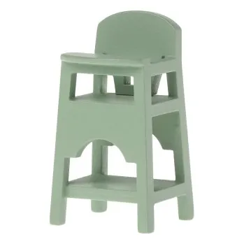 Doplněk pro panenku Jídelní židlička pro myšky Maileg Mint