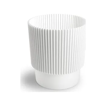 Stojan na květiny Plastový obal na květiny Elsa 150, bílý