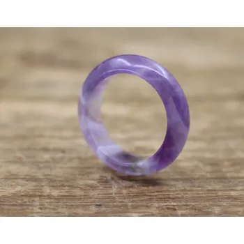 Prsten Prosperk Prsten z minerálu - Ametyst Velikost prstenů: 9 (EU: 59-61)