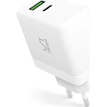 Apple iWant 65W GaN nabíjecí adaptér bílá