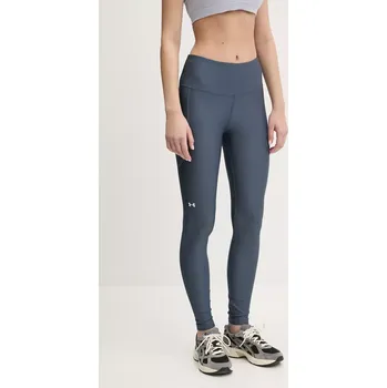 Dámské legíny Tréninkové legíny Under Armour HG Armour HiRise šedá barva, hladké, 1365336 95D, vel. M