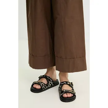 Dámské pantofle Semišové pantofle Answear.LAB 2024.255 černá 99X, EUR 36