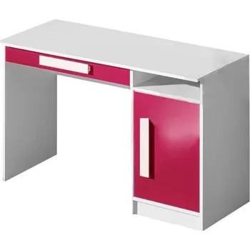 Psací stůl DAVID růžový psací stůl 9
