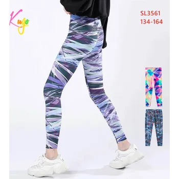 Dívčí sportovní (funkční) legíny Kugo SL3561 vel. 134-164