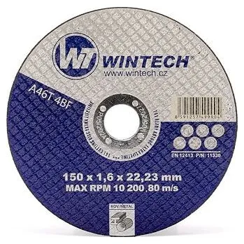 Řezný kotouč Řezný kotouč WT WINTECH® Extra 150x1,6x22,2 na kov / balení 1 ks