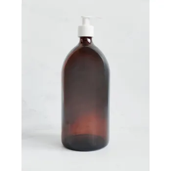 Dávkovač mýdla Dávkovač mýdla MONA 1 000 ml s bílým těsnícím dávkovačem