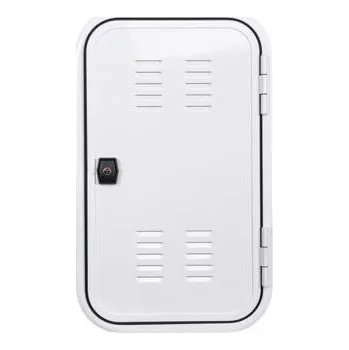 Příslušenství ke karavanu Servisní dvířka s ventilační mřížkou varianta Pro výřez: 400 x 675 mm