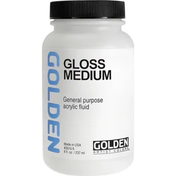 Speciální výtvarná barva Golden Gloss Medium (lesklé), 237 ml