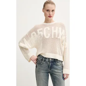 Dámský svetr Svetr Moschino Jeans 0903.3701 béžová 01X, vel. XS