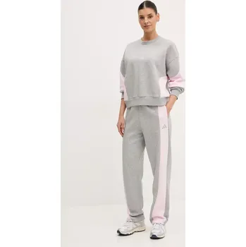 Tepláková souprava adidas LAZIDAY JD2670 šedá 90X, vel. S