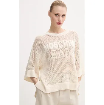 Dámský svetr Svetr Moschino Jeans 0904.3701 béžová 01X, vel. M