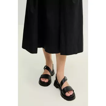 Dámské sandále Kožené sandály Answear.LAB dámské, černá barva 24252 99X, EUR 39