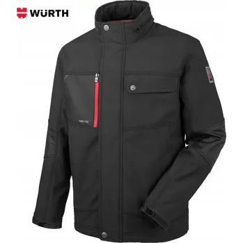 pracovní bunda Bunda Softshell Wurth NATURE ČERNÁ, velikost XXL