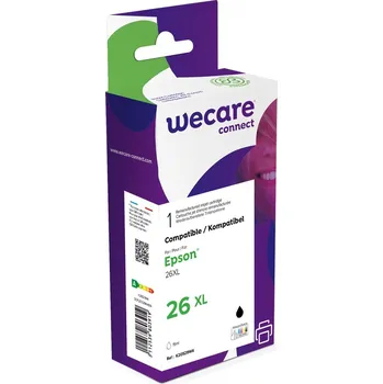 WECARE ARMOR ink kompatibilní s Epson XP510/520 T26214010, černá/black K20529W4