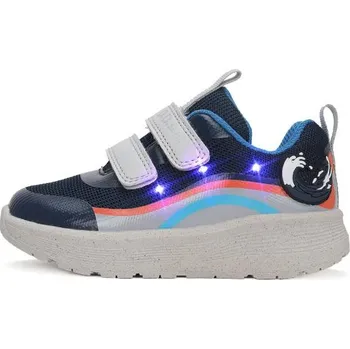 Dámské polobotky D.D.step tenisky blikající F083 51890 RoyalBlue, velikost 32