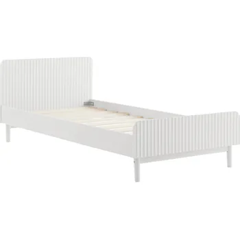 Dětská postel Jotex Bílá lakovaná postel TOULUSE 90 x 200 cm