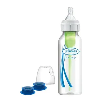 Kojenecká láhev Dr.Browns SB815-MED Butelka standard 250ml ze specjalnym systemem do karmienia niemowląt z rozszczepem wargi lub podniebienia