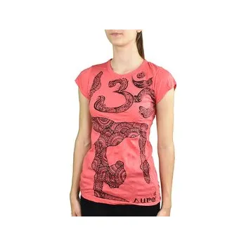 Tričko krátký rukáv SURE, Joga, lososová M