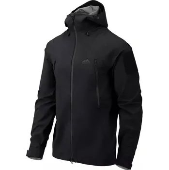 Pánské oblečení Bunda Helikon SQUALL Hardshell Jacket - TorrentStretch, Černá