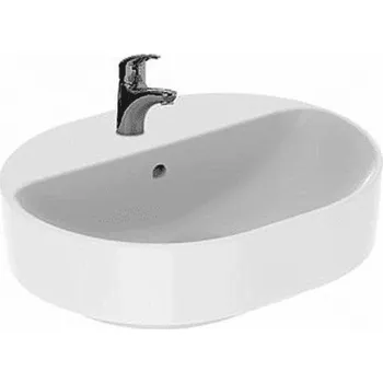 Umyvadlo Kolo Variform umyvadlo, eliptické umyvadlo, 50 cm, na desku, s otvorem pro baterii (500775016)