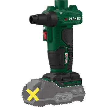 PARKSIDE® Aku pumpa PALP 20-Li B2 / Aku kompressor PAK 20-Li B2 – bez akumulátoru a nabíječky