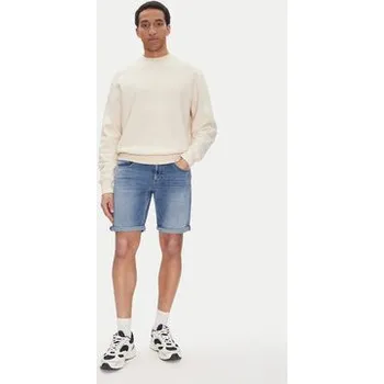 Pánské kraťasy Tommy Jeans Džínové šortky Scanton DM0DM20960 Modrá Slim Fit 38