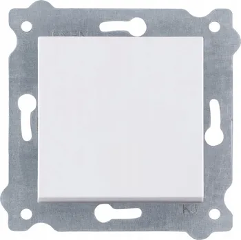 vypínač EXEN Schodišťový Spojka Jednopólový Vypínač Pod Omítku Bílý 209/01E