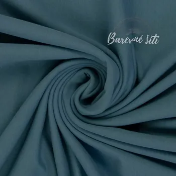 Bavlněný úplet Modrošedá 259 *NEW* (E) (Kvalitní úplet z Německa)