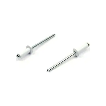 Nýt Nýt DIN 7337 Al/st 3,2 x 6 RAL 9010 / balení 500 ks