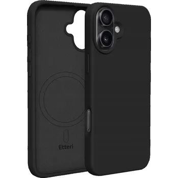 Pouzdro na mobilní telefon Zadní Kryt Etteri pro Apple iPhone 16, černý