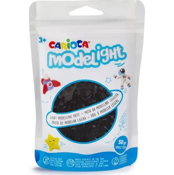 Modelovací hmota Carioca Modelovací hmota Modelight 50g Barva: Černá