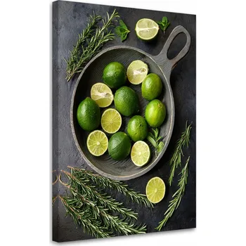 Obraz Obraz na plátně , Limetka Fruit Kitchen Bar 40x60