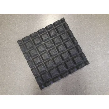 Venkovní dlažba Ostatní Podlaha - elastomerická deska, dlažba 500x500x40mm, černá Varianta: Podlaha - elastomerická deska, dlažba 500x500x40mm, černá