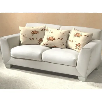 Povlak na dekorativní polštářek Bavlněný povlak na polštář 50x70 KOMFORT Ibišek banánový