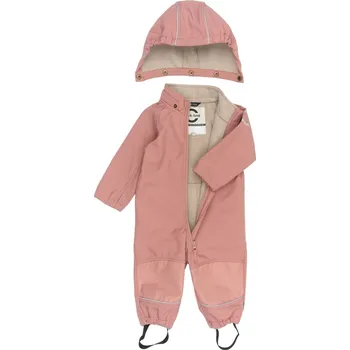 Kojenecká kombinéza Mikk-Line dětská softshellová kombinéza 16246 - Burlwood Velikost: 92 BIONIC FINISH ECO