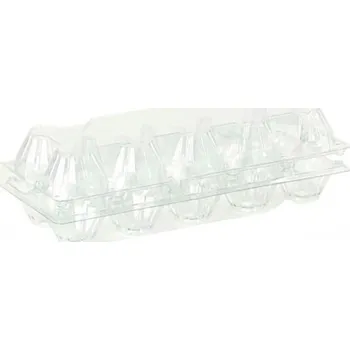 Futrale Plastový obal na vejce - obal na 10 kusů vajec 70 ks