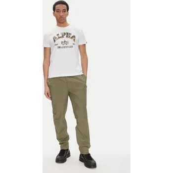 Alpha Industries T-Shirt Small Logo 146511 Bílá Regular Fit L